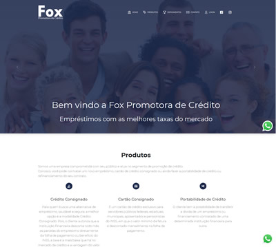 Website Fox Promotora de Crédito